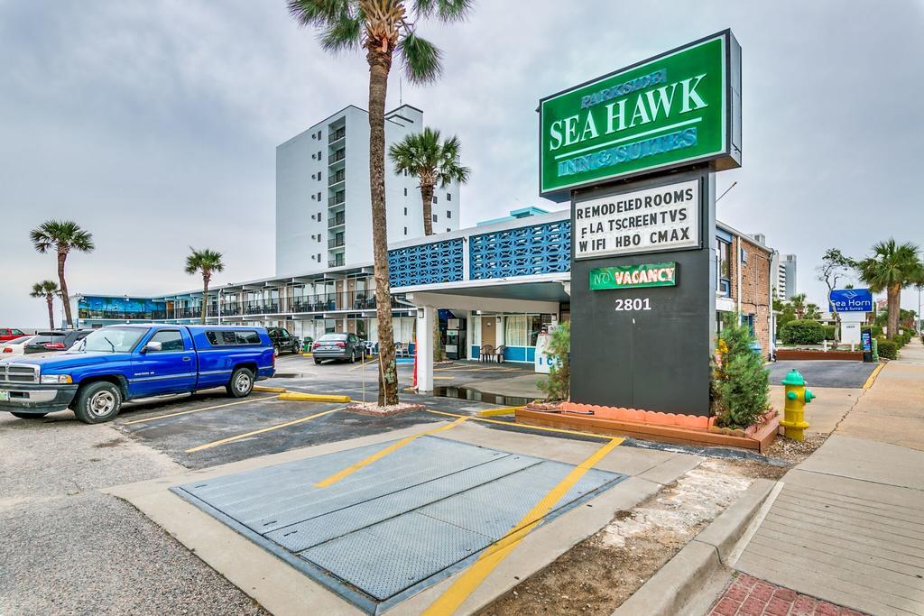 Sea Hawk Oceanfront Motel 미를 비치 외부 사진