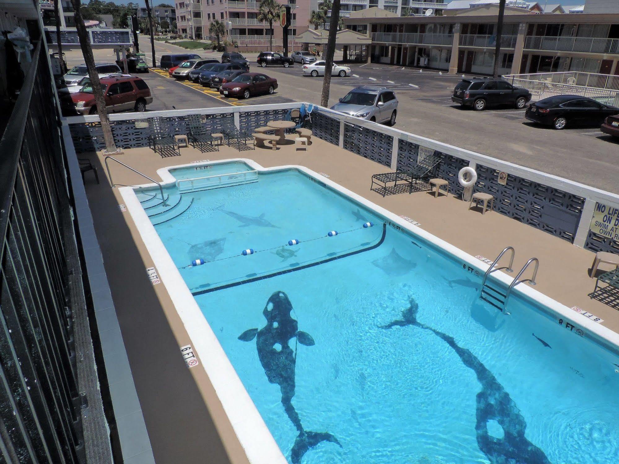Sea Hawk Oceanfront Motel 미를 비치 외부 사진