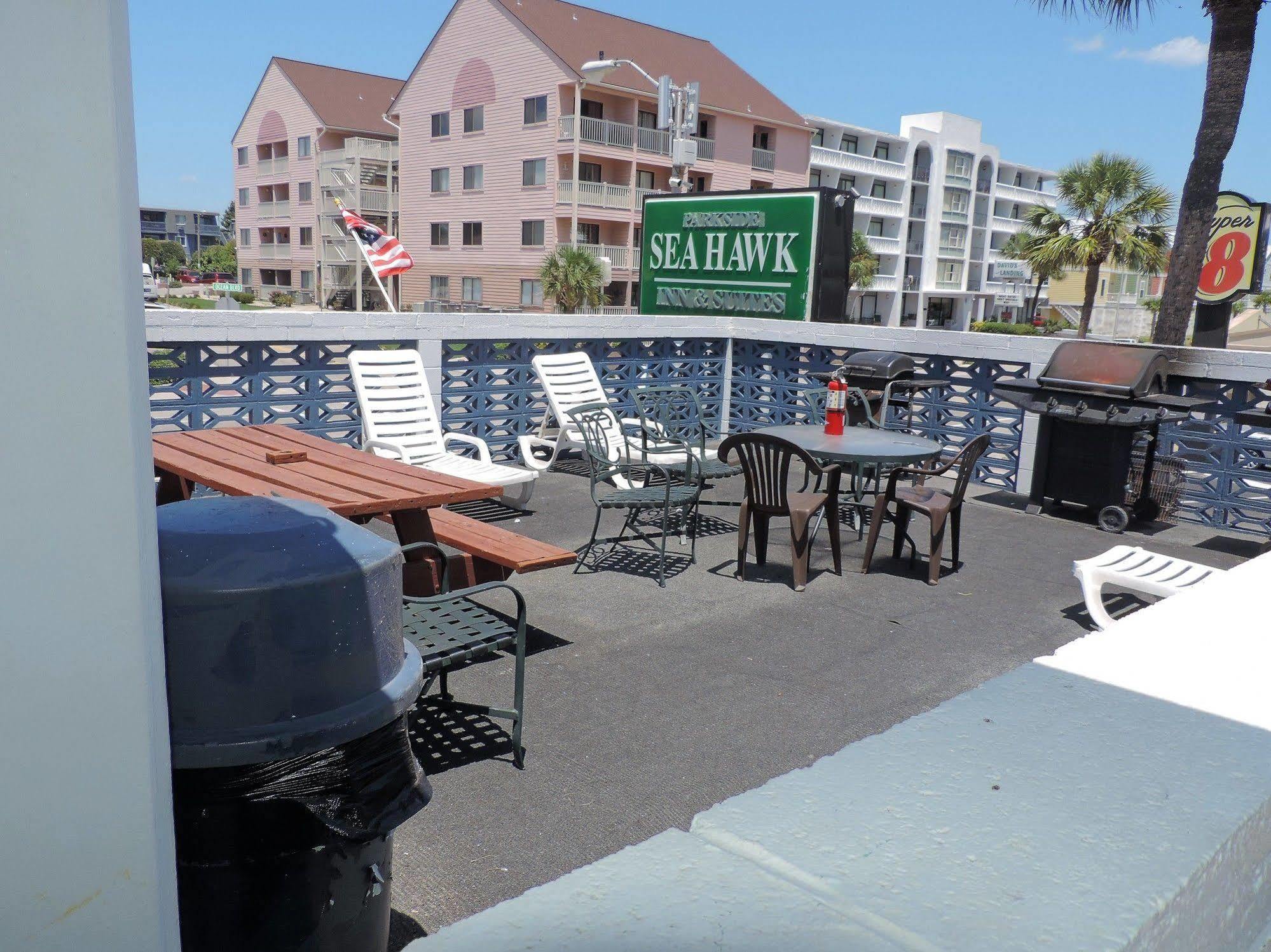 Sea Hawk Oceanfront Motel 미를 비치 외부 사진
