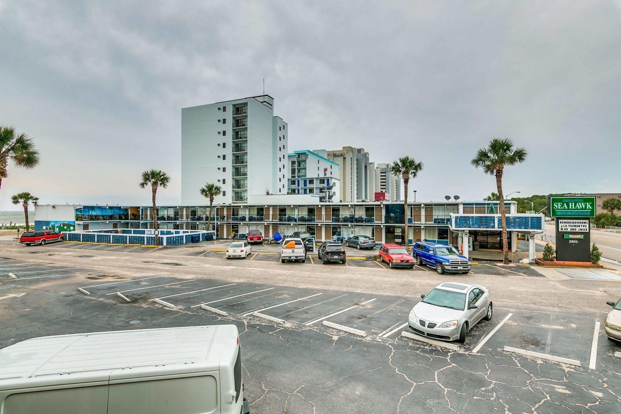 Sea Hawk Oceanfront Motel 미를 비치 외부 사진