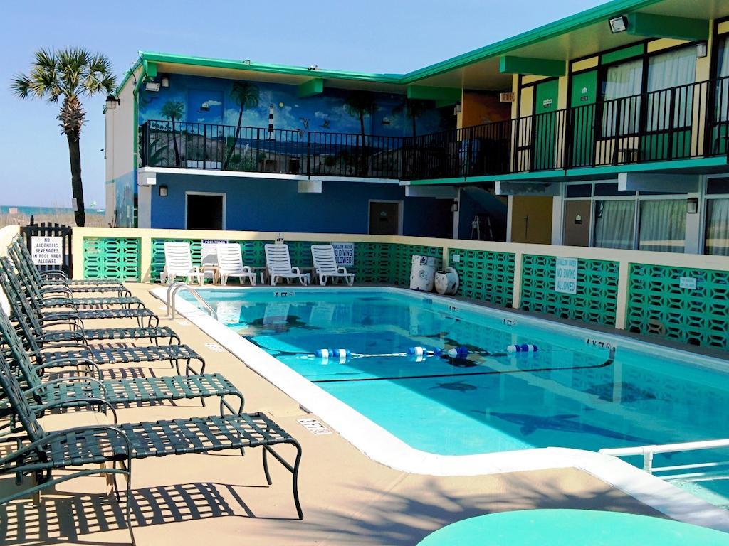 Sea Hawk Oceanfront Motel 미를 비치 외부 사진